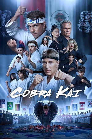 Cobra Kai (2024) Season 6 (Part 1 – 2) Dual Audio {Hindi-English} NetFlix-Series
