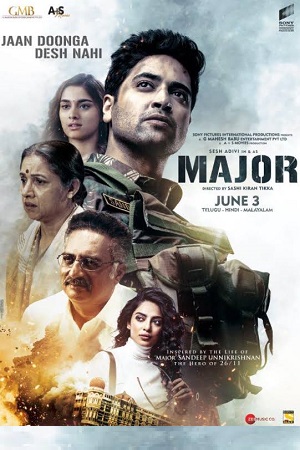 Major (2022) Hindi Full Movie NETFLIX WEB-DL