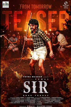 Sir (2024) AMZN WEBRip ORG. Dual Audio [Hindi DD 5.1 – Tamil] Full Movie